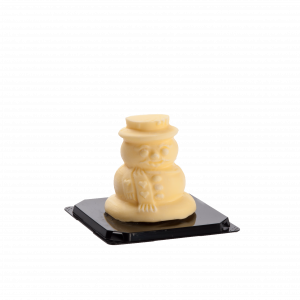 Figurine de beurre Bonhomme de Neige 100g - Demi-Sel