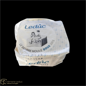 Beurre moulé rond - Doux - 250g
