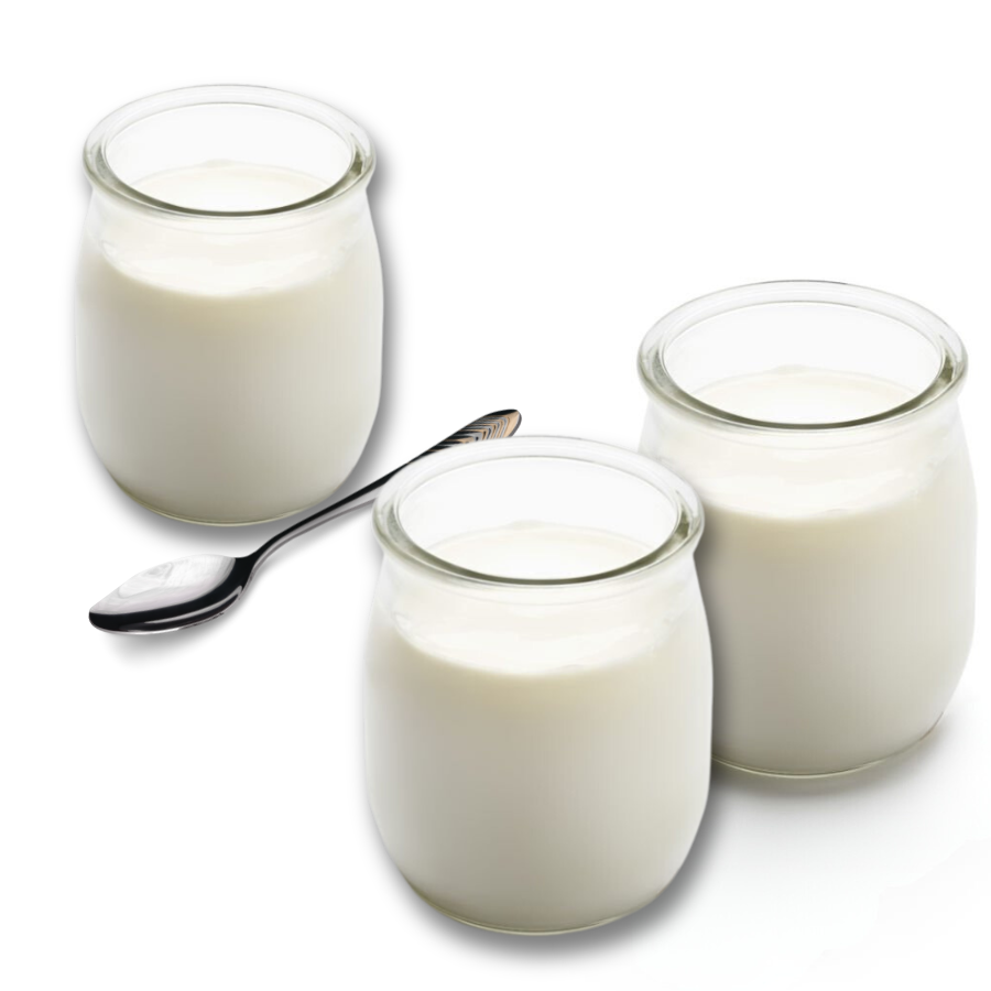 2+1 yaourts nature de chèvre