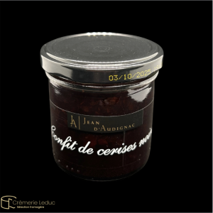 Confit de cerises noires-110g