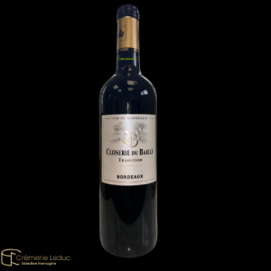 Closerie du Bailli Bordeaux - 75cl